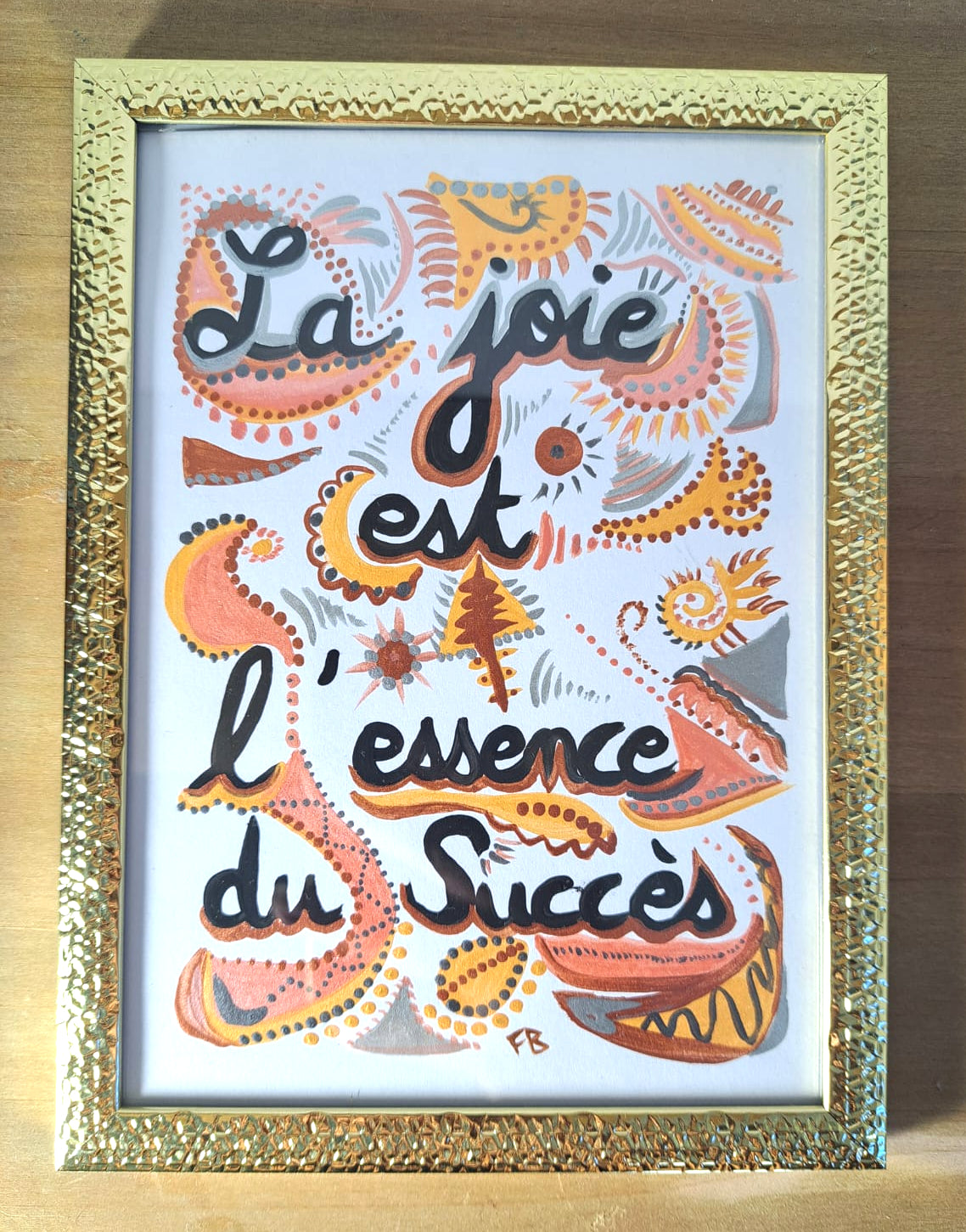Citations Inspirantes ''La joie est l'essence du succès''