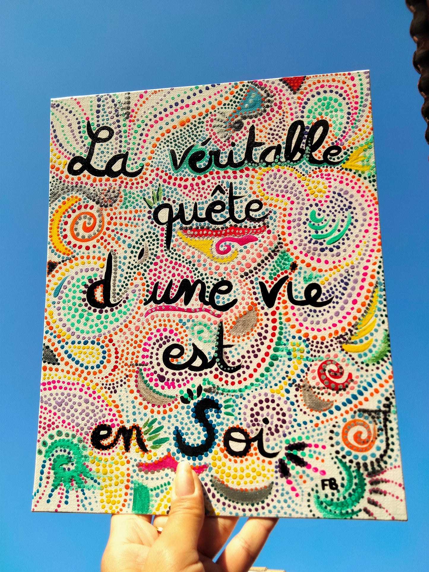 Affirmation sacrée " La véritable quête "