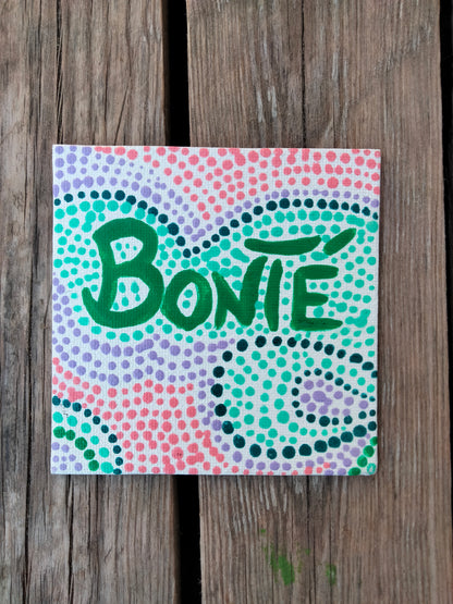 Aimant sur toile " Bonté "