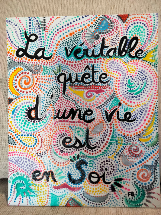 Affirmation sacrée " La véritable quête "
