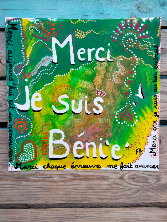 Merci je suis bénie